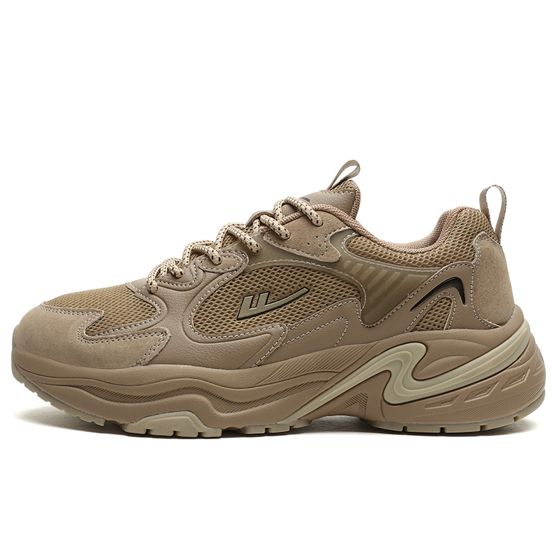 

амортизирующие противоскользящие дышащие низкие туристические ботинки unisex WARRIOR, темно-camel