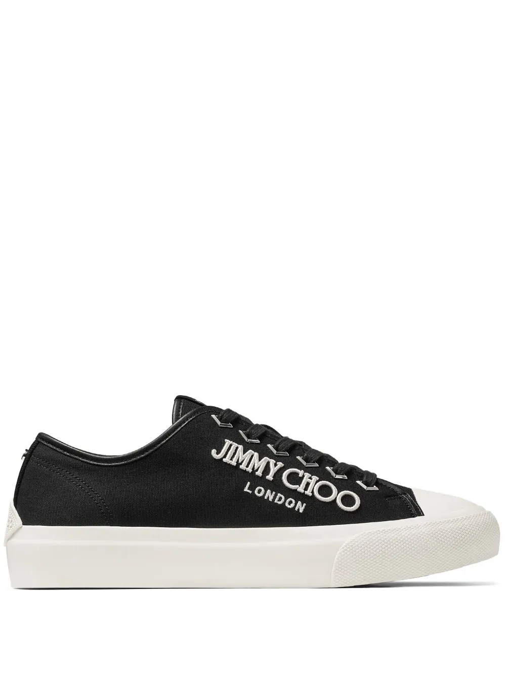 

Кроссовки Palma/M с вышитым логотипом JIMMY CHOO, черный