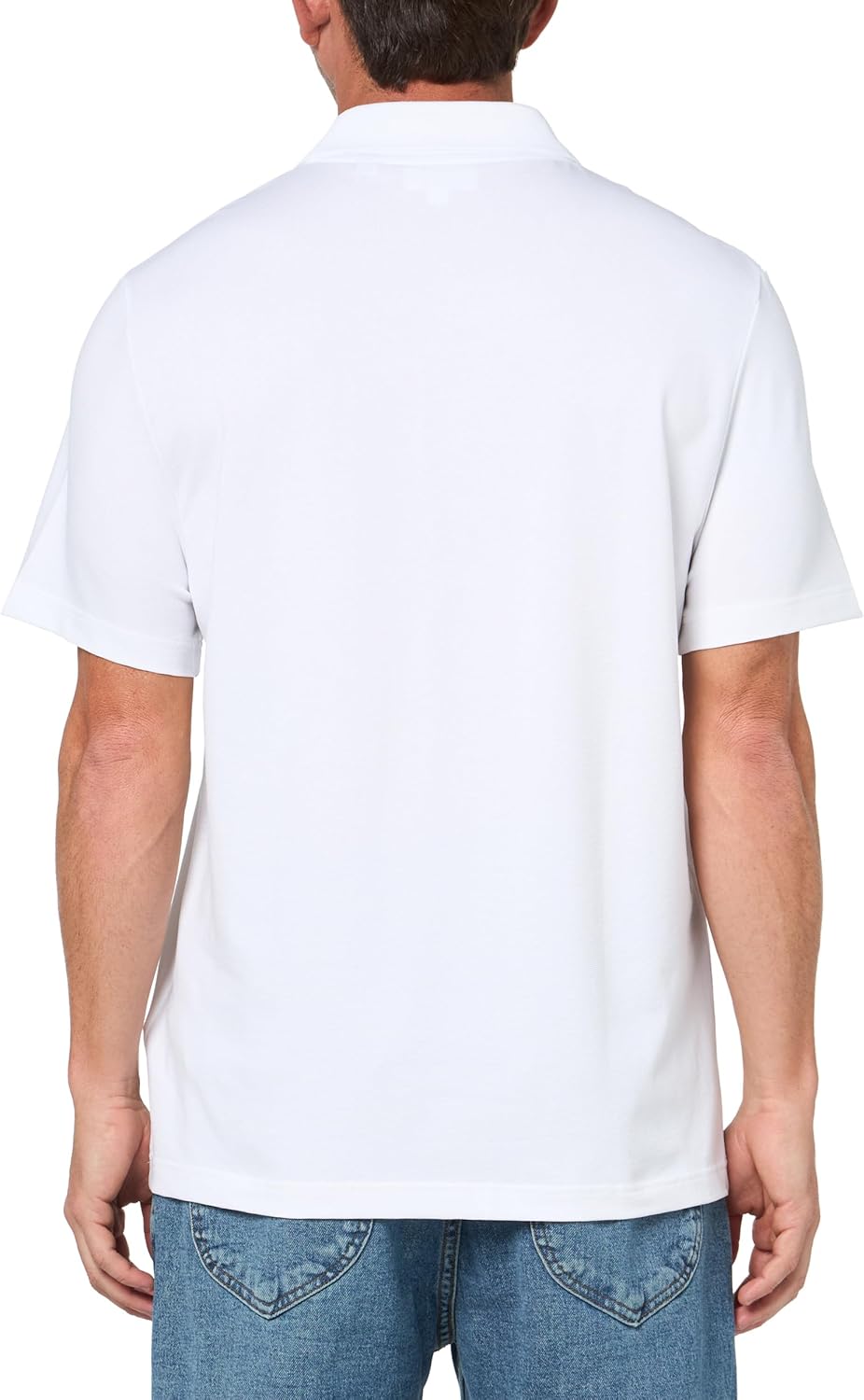 Lacoste мужская модная поло Regular Fit с коротким рукавом, White — фото 2