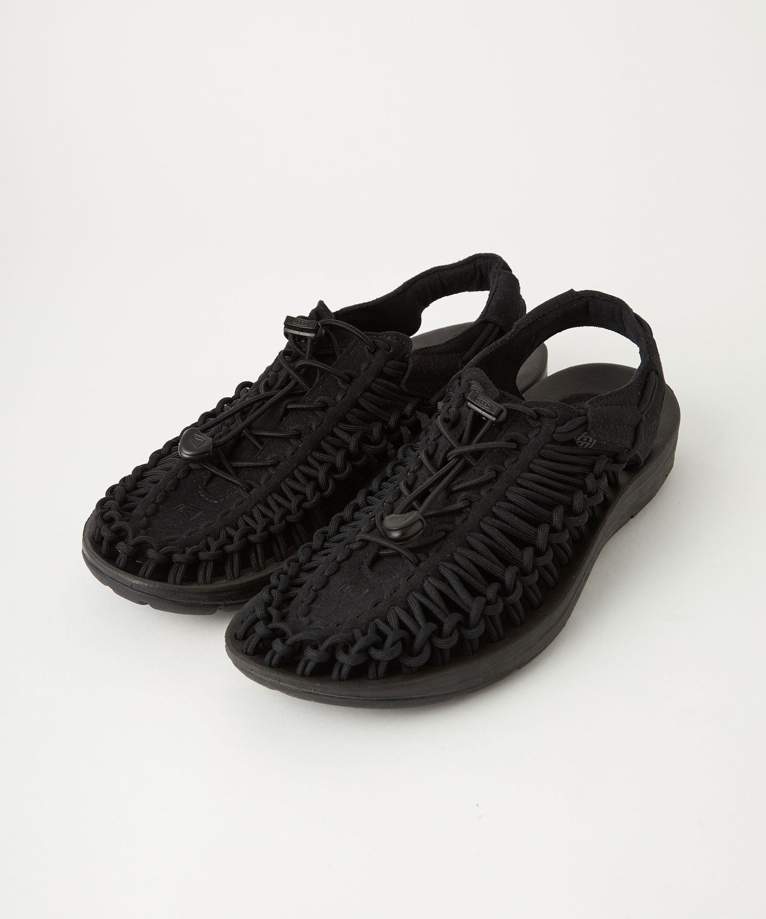UNEEK Уникальные сандалии UNITED ARROWS green label relaxing, BLACK