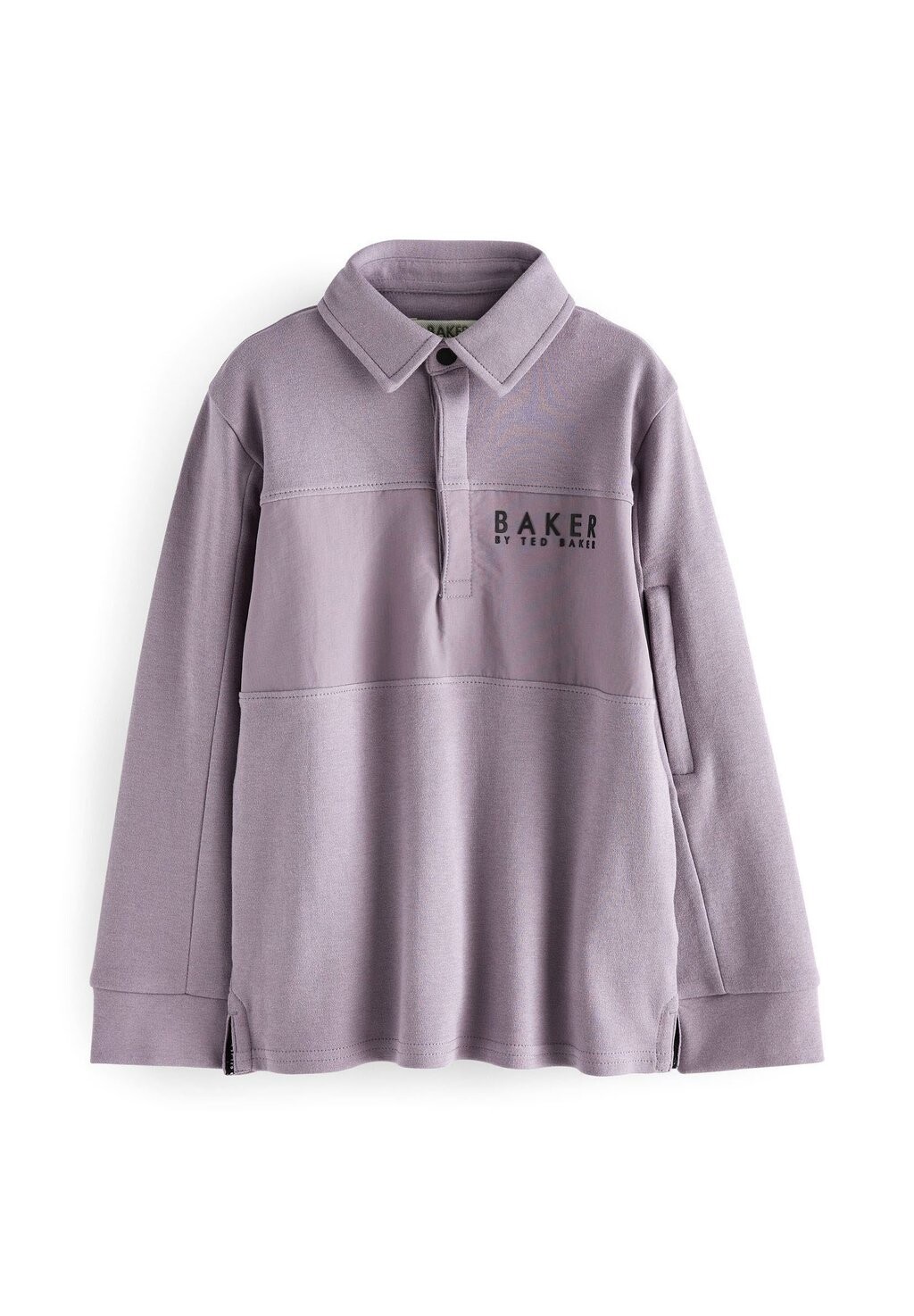 

Рубашка-поло PANEL Baker by Ted Baker, цвет purple