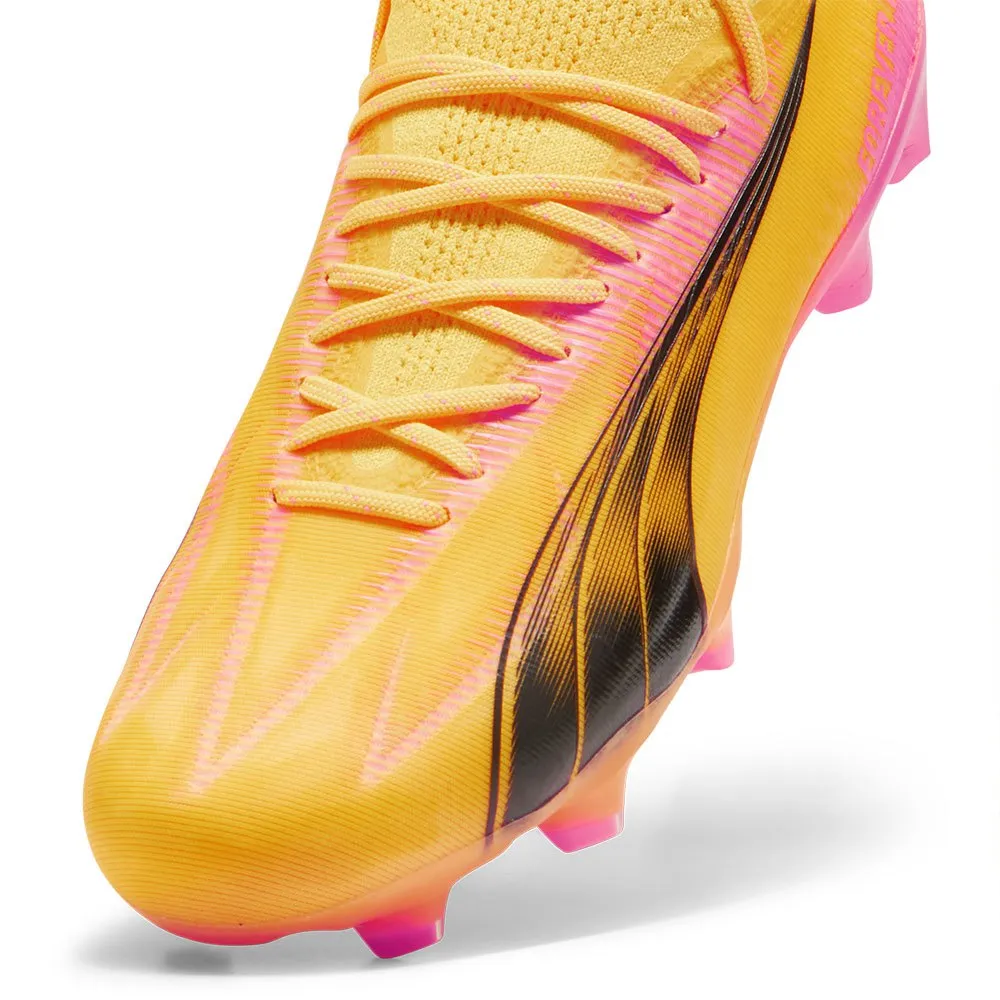 Футбольные бутсы Puma Ultra Ultimate FG/AG WS, желтый — фото 4