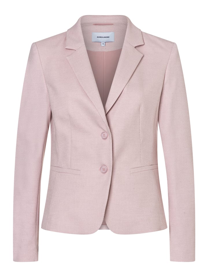 

More & More Короткий структурированный блейзер цвета сорбета