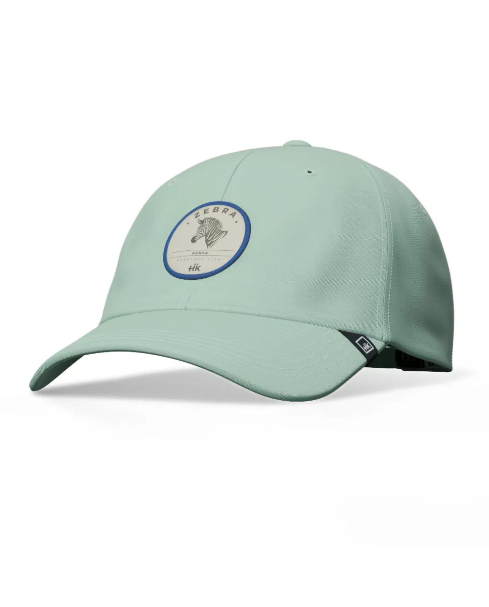 

Кепка-унисекс с зелено-синей зеброй The Indian Face, мультиколор