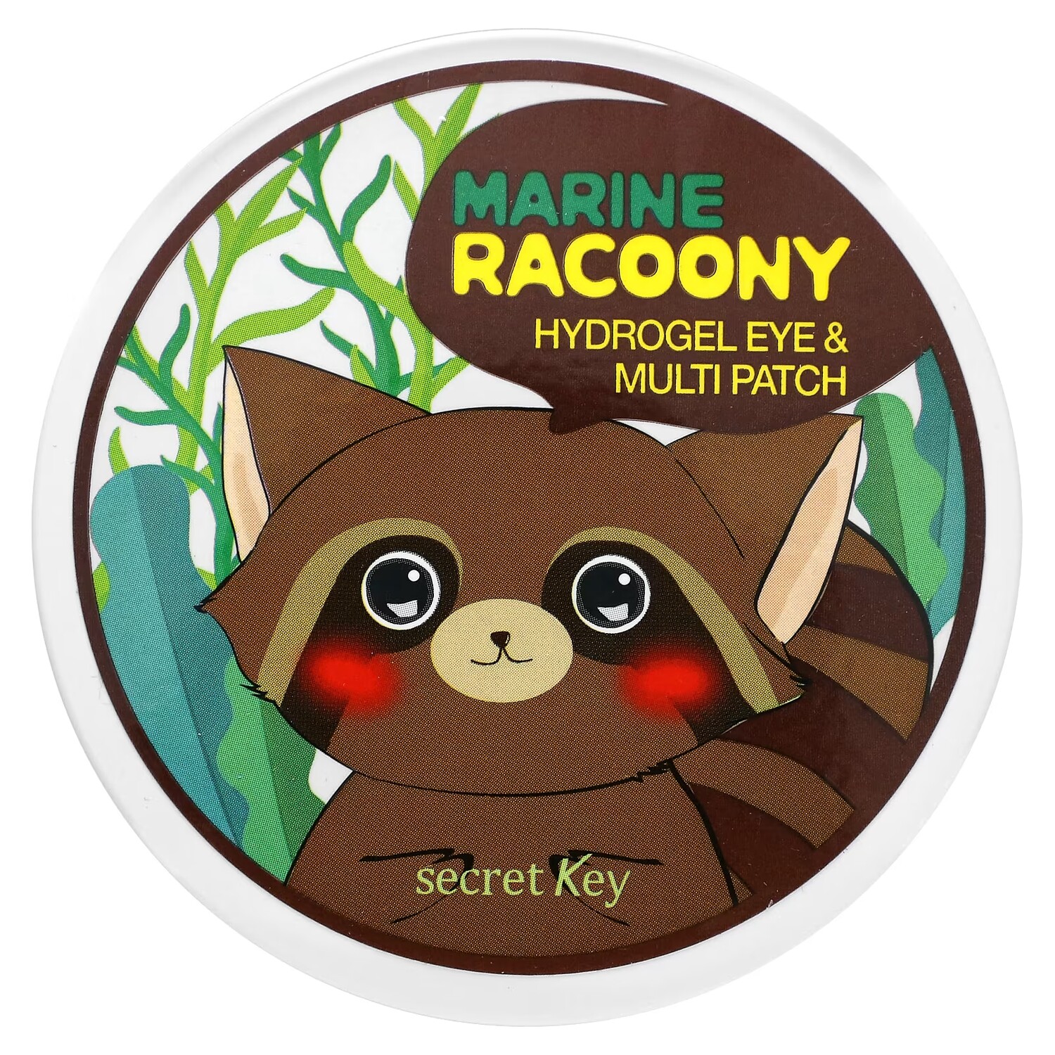 

Secret Key Marine Racoony Hydrogel Eye & Multipatch 60 патчей 3,17 унции (90 г)