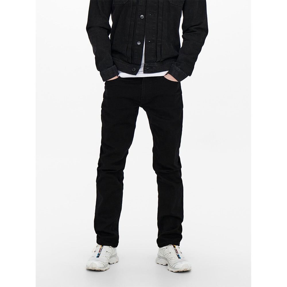 

Джинсы Only & Sons Weft Regular Fit 2956, черный