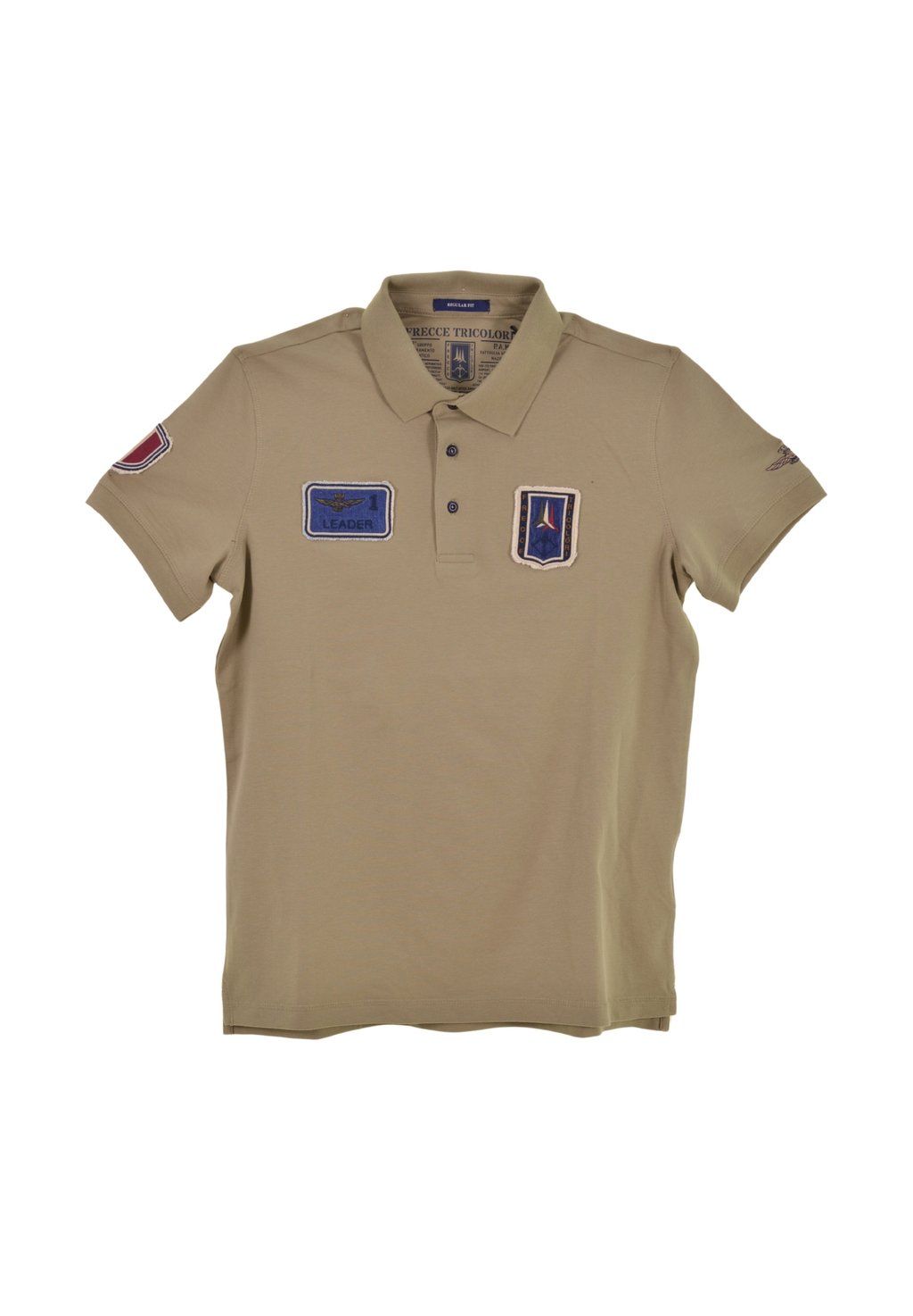 

Поло FRECCE VINTAGE AERONAUTICA MILITARE, бежевый