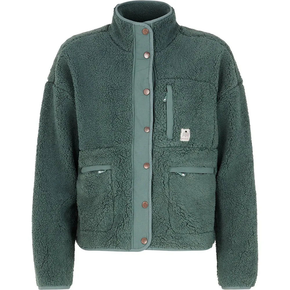 

Флис Protest Lux full zip, зеленый
