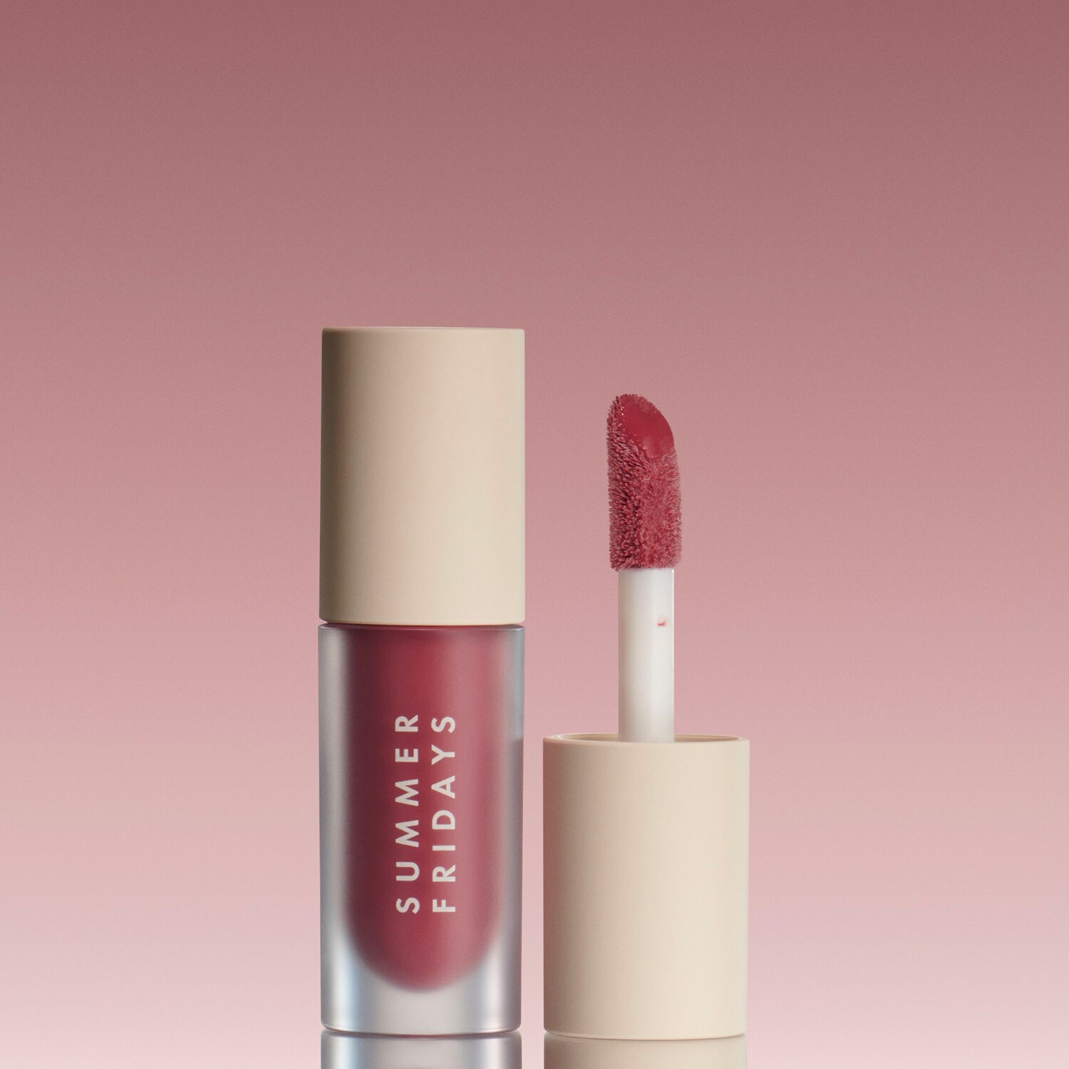 Тонирующее увлажняющее масло для губ Lippenöl Rêve Summer Fridays, Rosewood Nights (4,5 ml) — фото 2