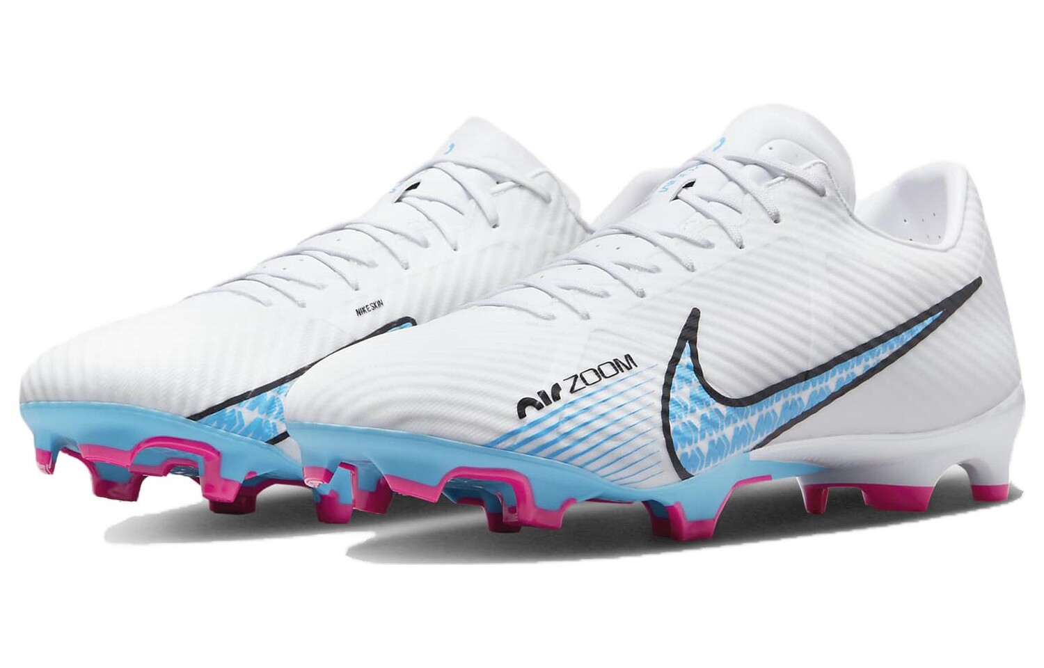 Nike Mercurial Vapor 15 Футбольные бутсы унисекс, Белый — фото 3