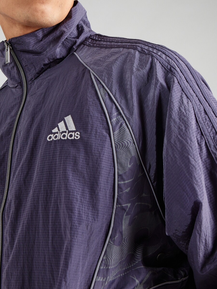 Демисезонная куртка ADIDAS ORIGINALS Adilenium Season 4 Teamgeist, Dark purple — фото 3