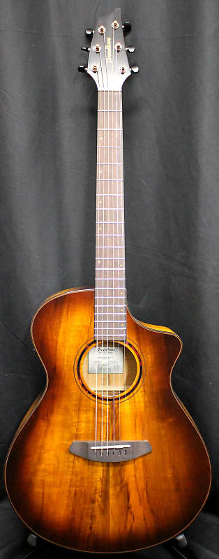 

Акустическая гитара Breedlove Pursuit Exotic S CE Myrtlewood Concert Acoustic-Electric Guitar Tiger Eye