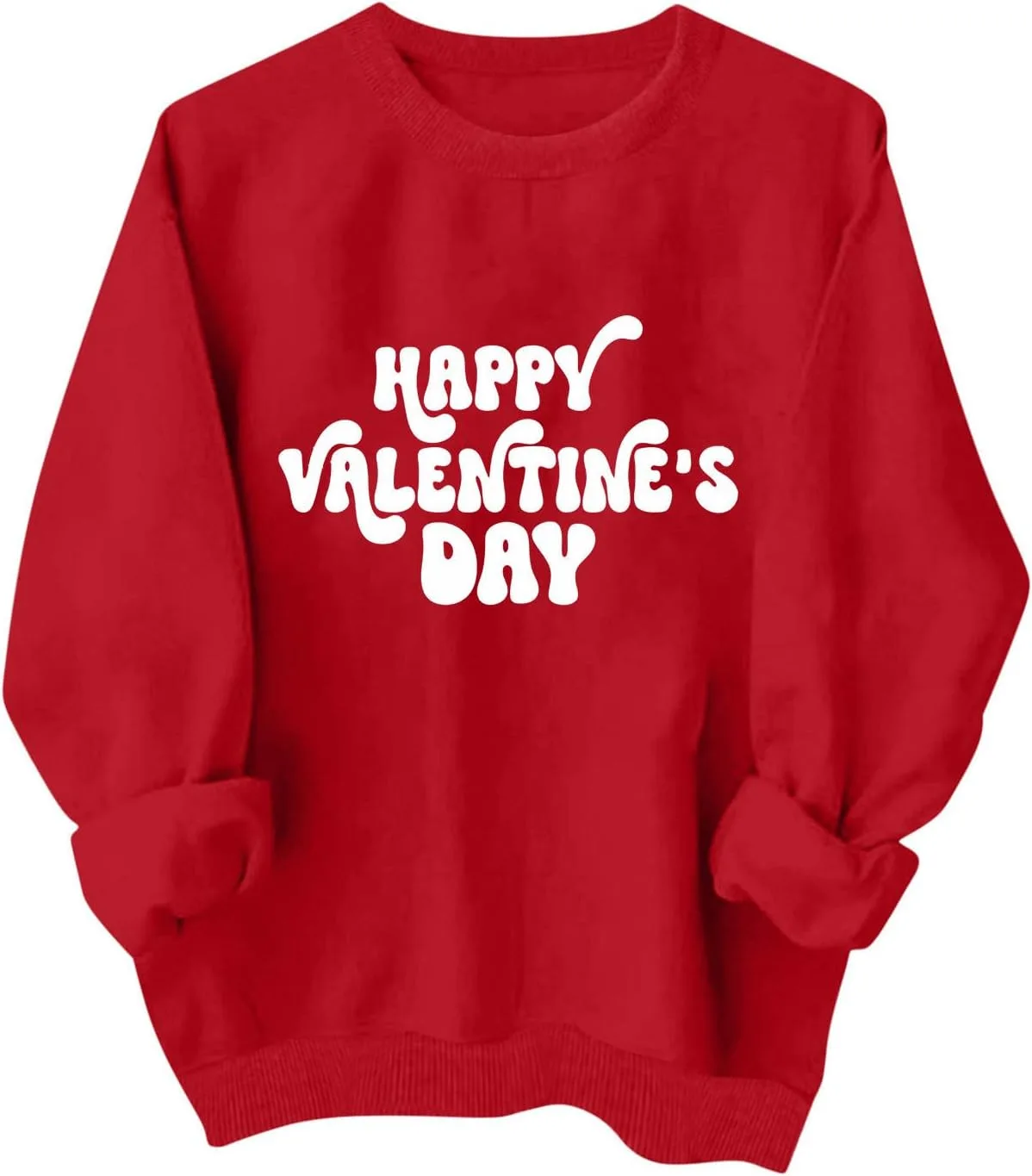 

Свитер Valentine для женщин с принтом в виде сердца YRAETENM