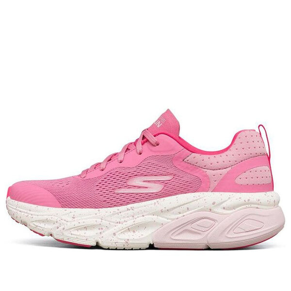 Кроссовки max cushioning ultimate low-top pink/white Skechers, розовый