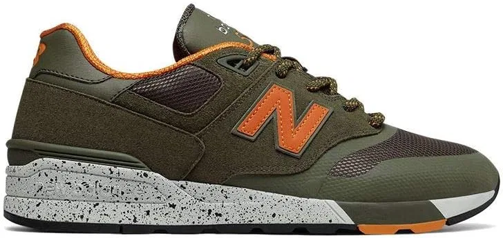 Мужские беговые кроссовки New Balance 597, Green — фото 2