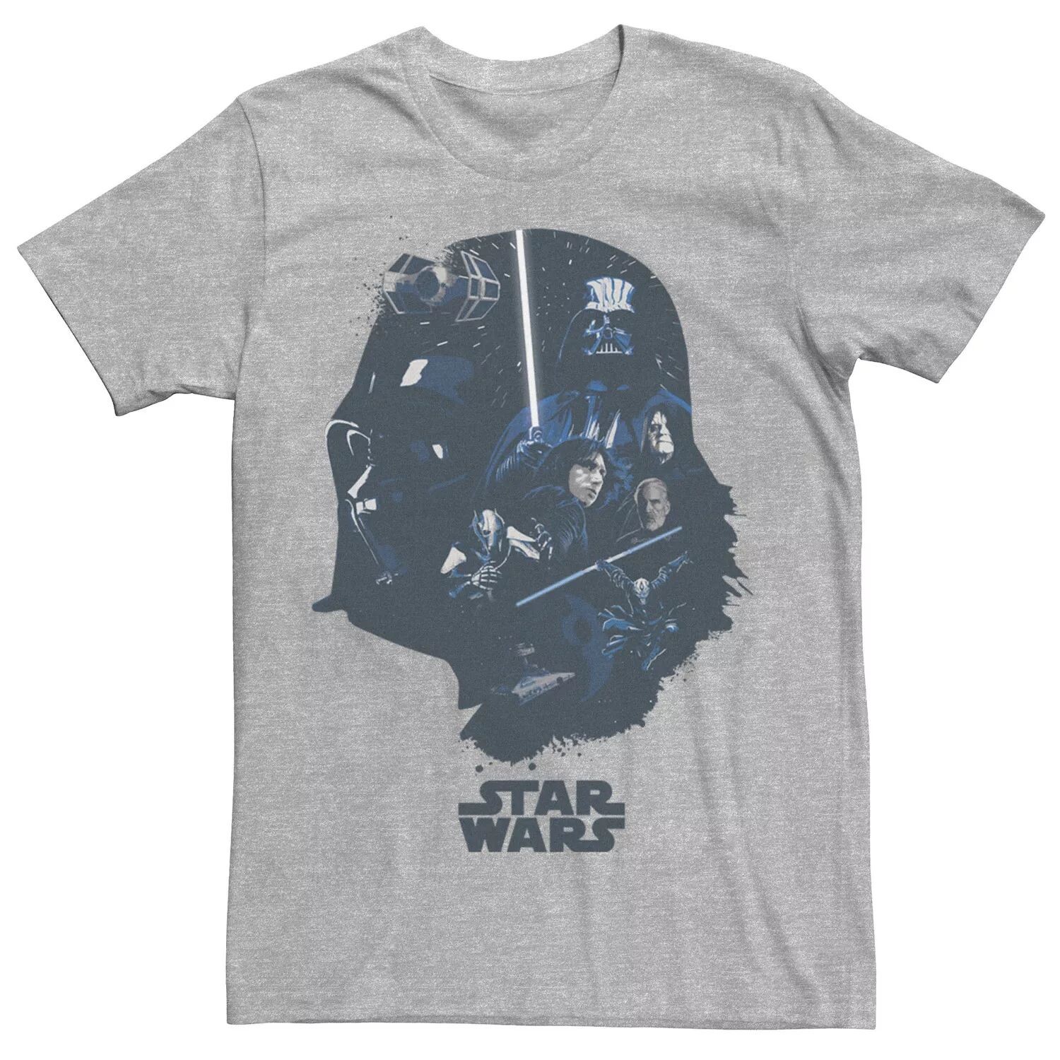 

Мужская футболка с плакатом Storm Trooper Group Shot Splatter Star Wars
