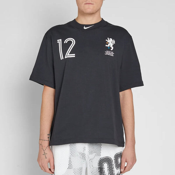 Футболка x off-white mercurial nrg x t-shirt 'black' Nike, черный — фото 3