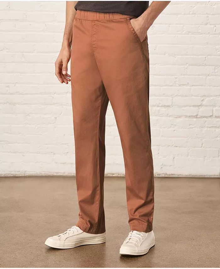 

Мужские брюки из органического хлопка Daily Twill средней плотности - длина по внутреннему шву 32 дюйма Pact, оранжевый