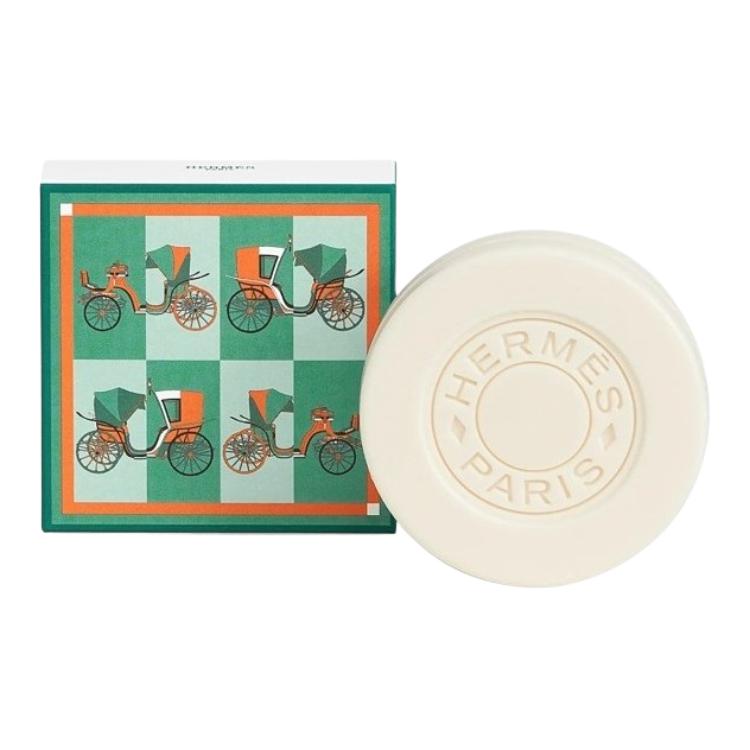 Очищающее и увлажняющее мыло light orange 100g HERMES, 100g