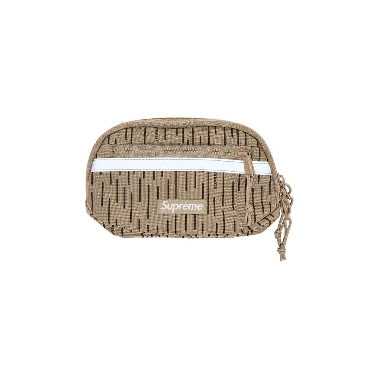 

Сумка через плечо Supreme Mini Side Bag, цвет Tan Raindrop