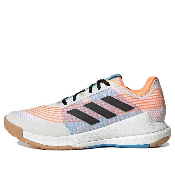 Кроссовки (WMNS) adidas Crazyflight 'White Beam Orange', белый
