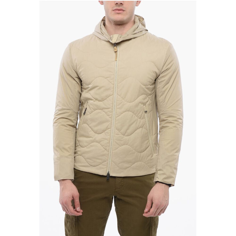 

Бежевые полиамидные куртки и пальто Woolrich, Beige, Бежевый, Бежевые полиамидные куртки и пальто Woolrich, Beige