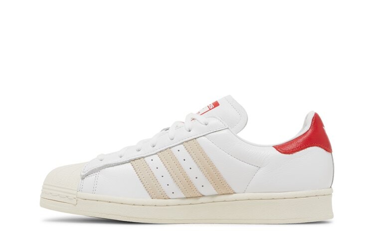 Кроссовки Adidas Kith x Superstar, белый — фото 3