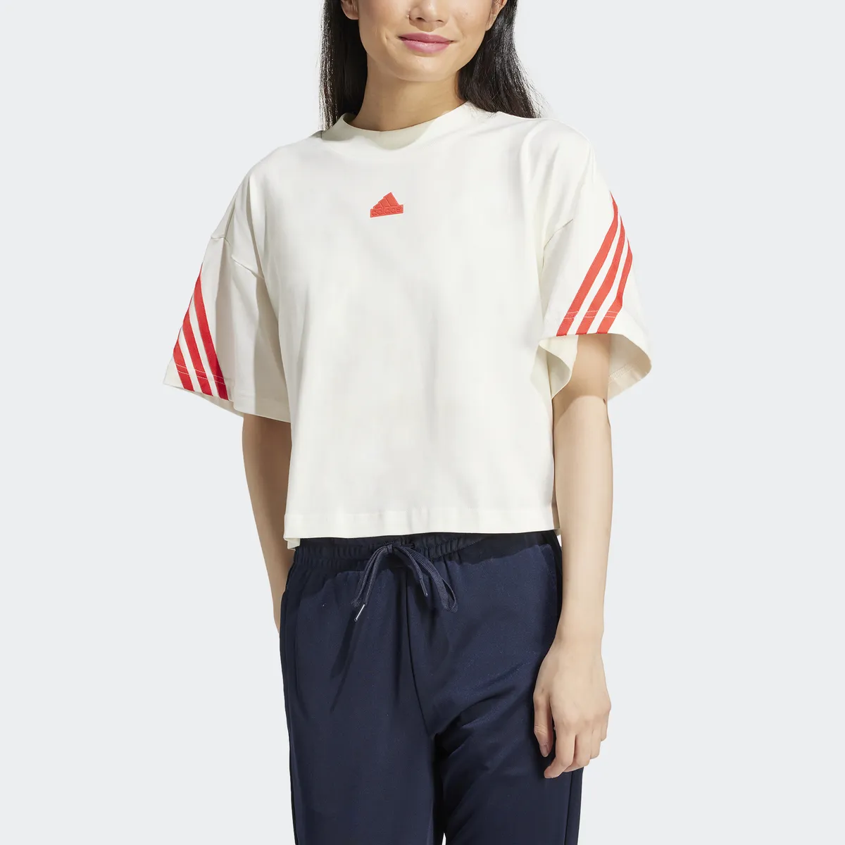 

Футболка Adidas Sportswear "W FI 3S TEE", белый