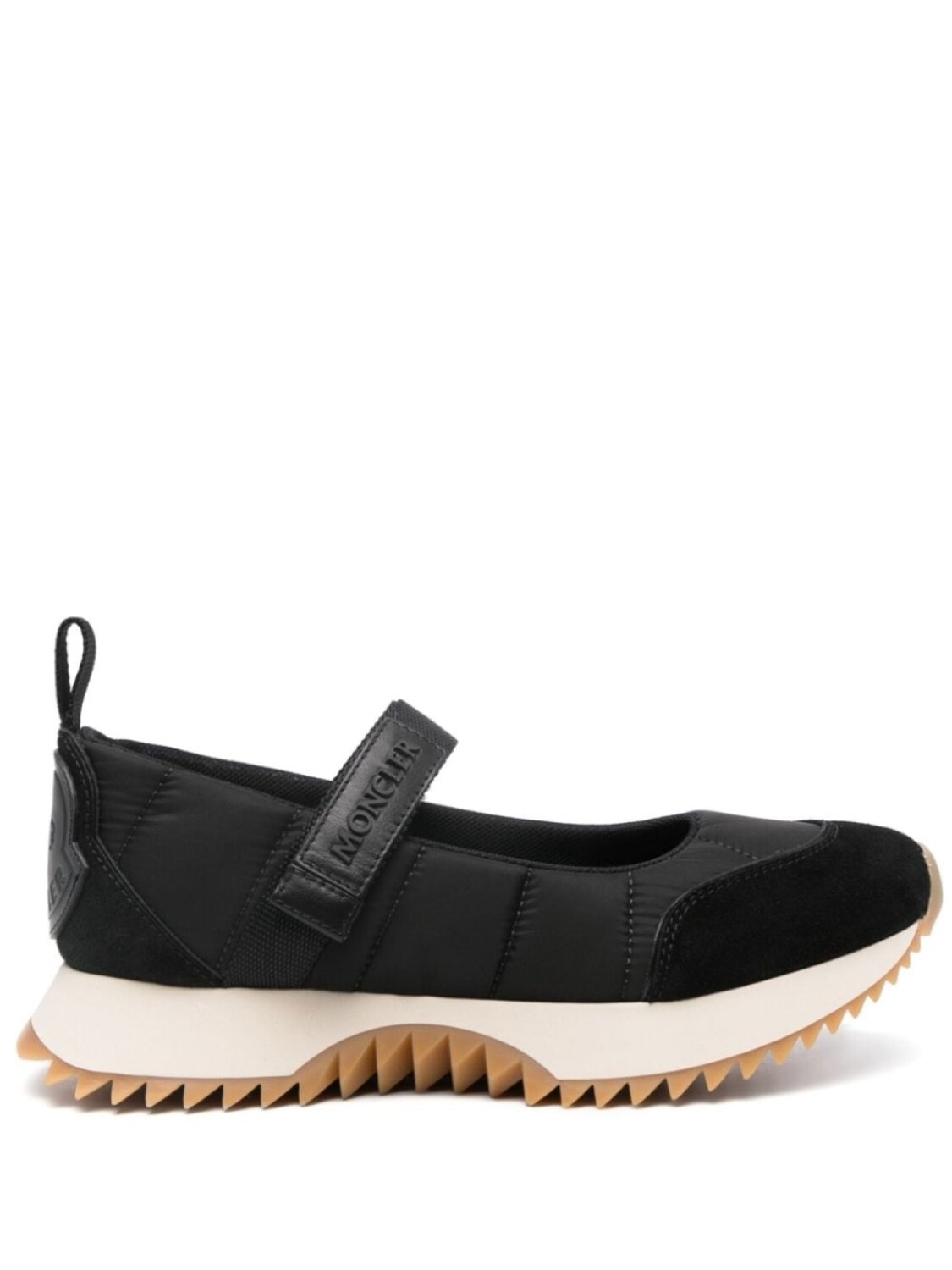 

Moncler стеганые кроссовки Pacey Ballet, черный