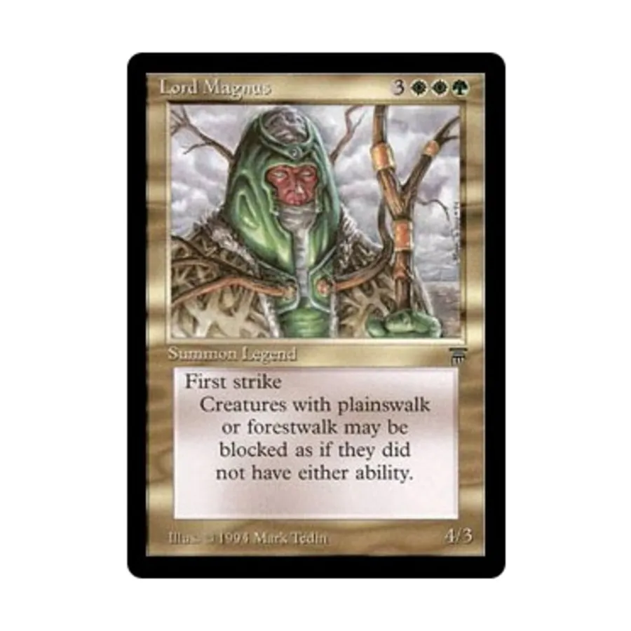 

CCG Лорд Магнус (итальянский) (U), MTG - Foreign - Legends (Italian)