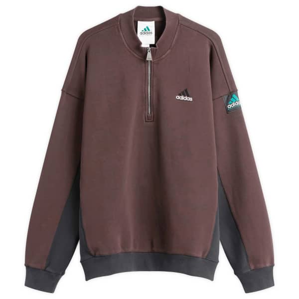 

Топ Eqt с половинной молнией Adidas, Aurora Coffee