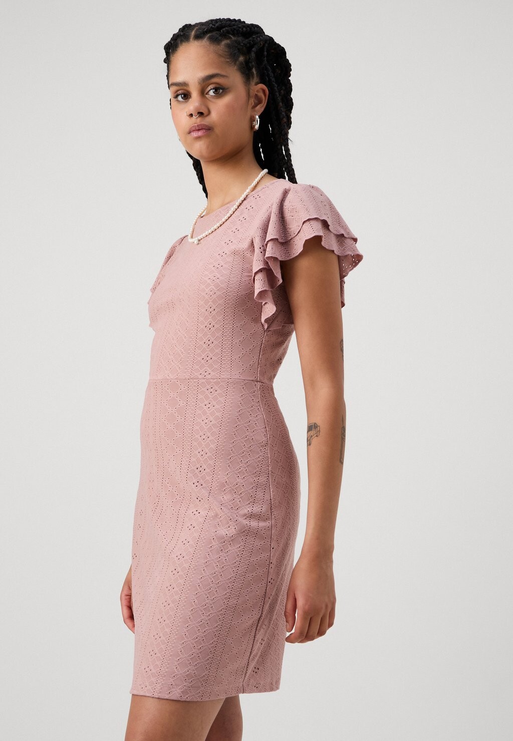 

Платье из джерси Vimuni Dress VILA, светло-розовый