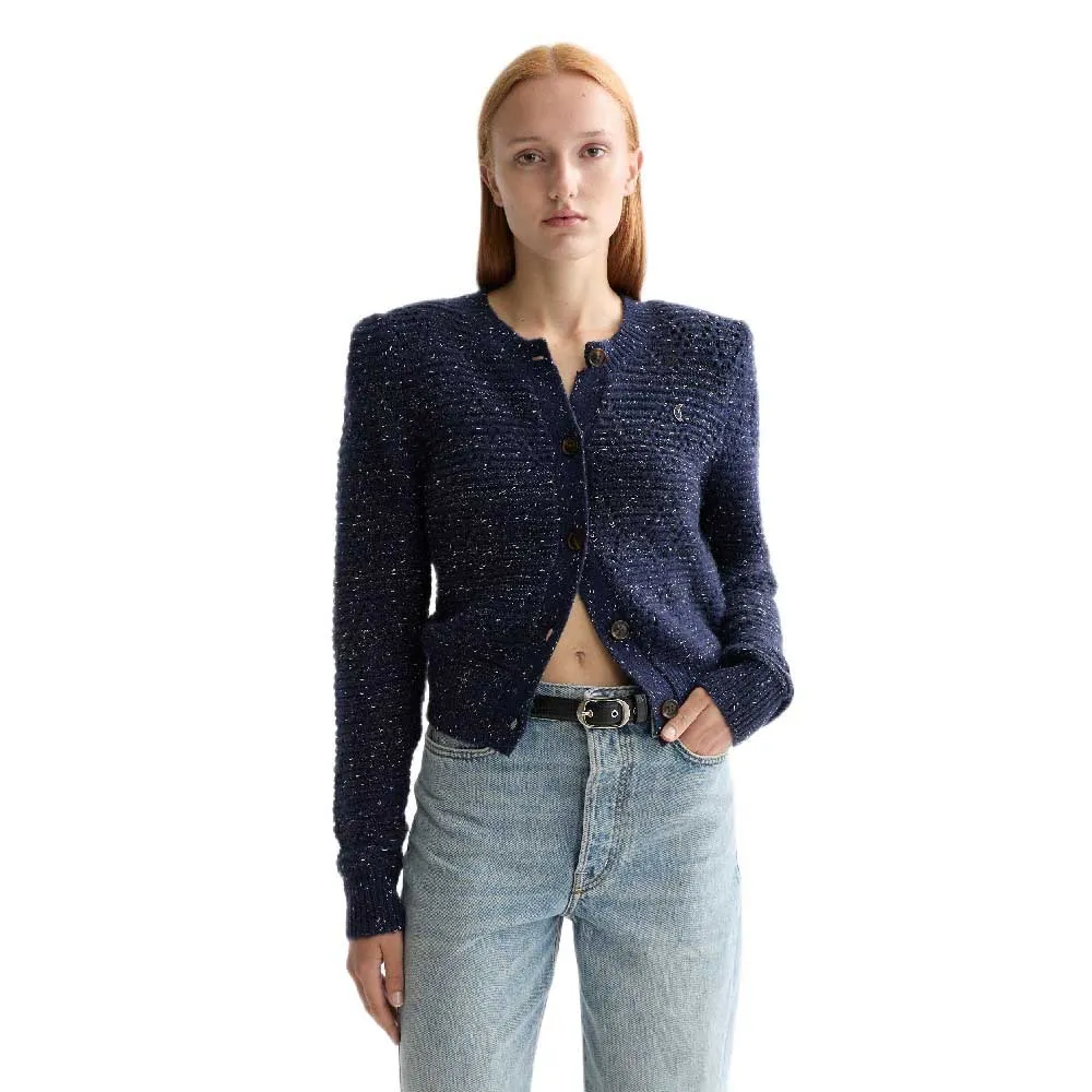 

Кардиган Scotch & Soda Metallic, синий