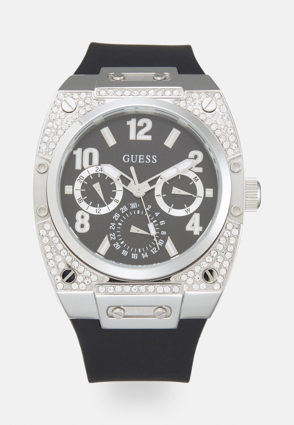 

Часы Prodigy Exclusive Guess, цвет silver-coloured/black