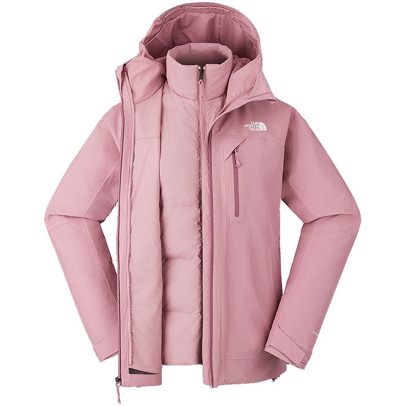 

THE NORTH FACE Женская ветровка для городских исследований с фиолетовым принтом цветущей сакуры, Falling Cherry Blossom Purple