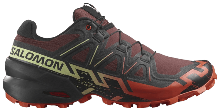 

Кроссовки Salomon Speedcross 6 'Rum Raisin', красный