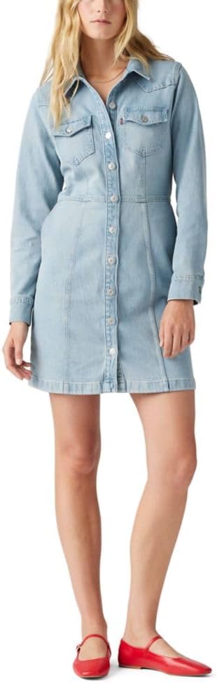 

Женское платье Levi's Flynn Western Core (также доступно в размере Plus), Plant Pause