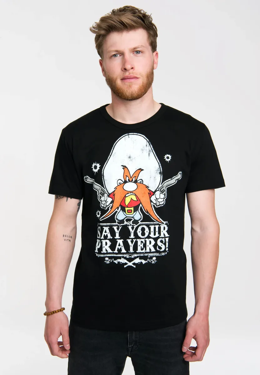 

Logoshirt Футболка "Looney Tunes" с повседневным принтом, черный