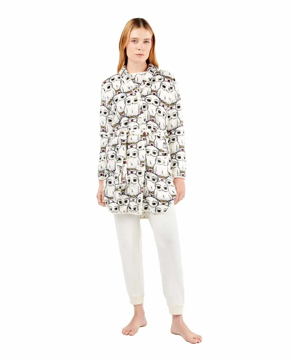 

Женский халат Гарри Поттер из флисовой ткани Gisela, мультиколор