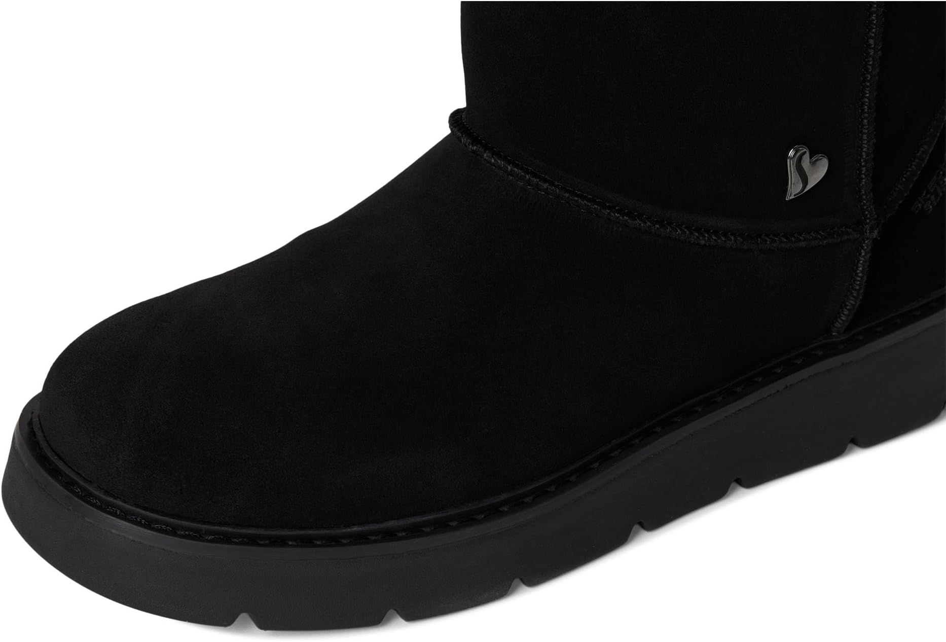 Ботинки SKECHERS Women's Keepsakes Cozy - Cozy Mid Hands Free Slip-ins, Black/Black — фото 2