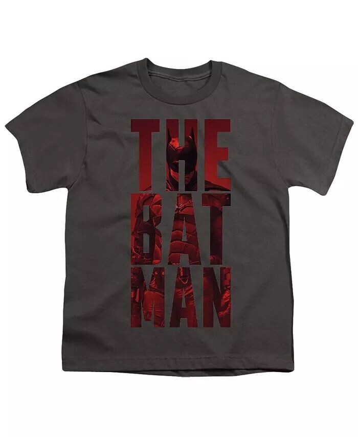 

Футболка с коротким рукавом для мальчиков The Crimson Crusader Batman, серый