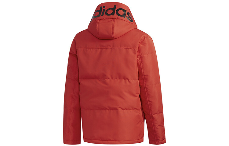 Стеганая куртка мужская светло-алая Adidas Neo, цвет Light Scarlet — фото 2