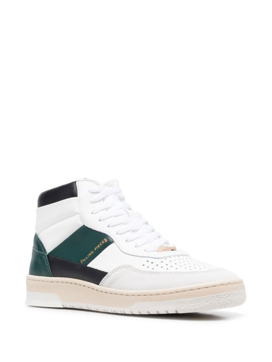 Кроссовки в стиле колор-блок Filling Pieces, белый — фото 2