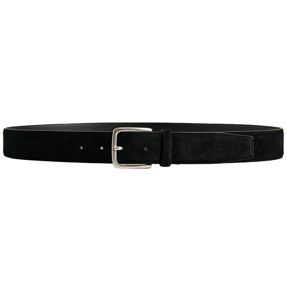

Ремень Gant Classic Suede, черный