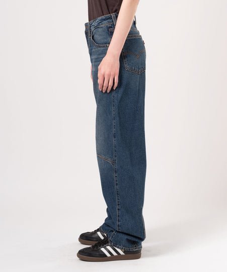 Джинсы BAGGY DAD Barrel Jeans темно-синего цвета Levi's, Dark Indigo - Worn In — фото 2