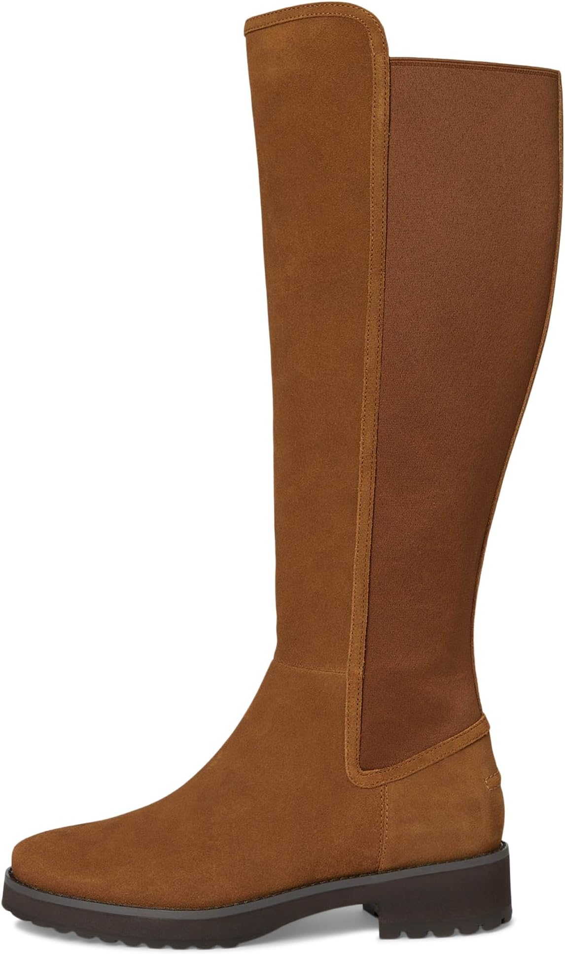 Ботинки Cole Haan Women's Lyndon Waterproof Tall Equestrian Boots, Tobacco Suede Waterproof — фото 4
