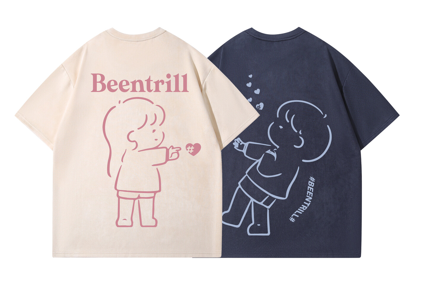 

Футболка унисекс Beentrill, Хаки + кофе