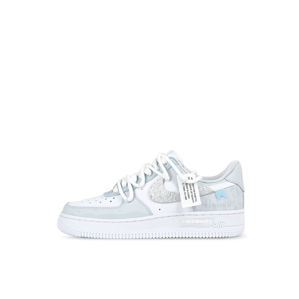 

Кроссовки Nike Air Force 1 Skateboarding Shoes Men Low-top Blue, голубой, Синий, Кроссовки Nike Air Force 1 Skateboarding Shoes Men Low-top Blue, голубой