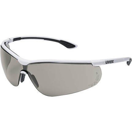 

Защитные очки UVEX Sport Style, характеристики защиты глаз EN166, прозрачные или серые линзы, серые/стальные