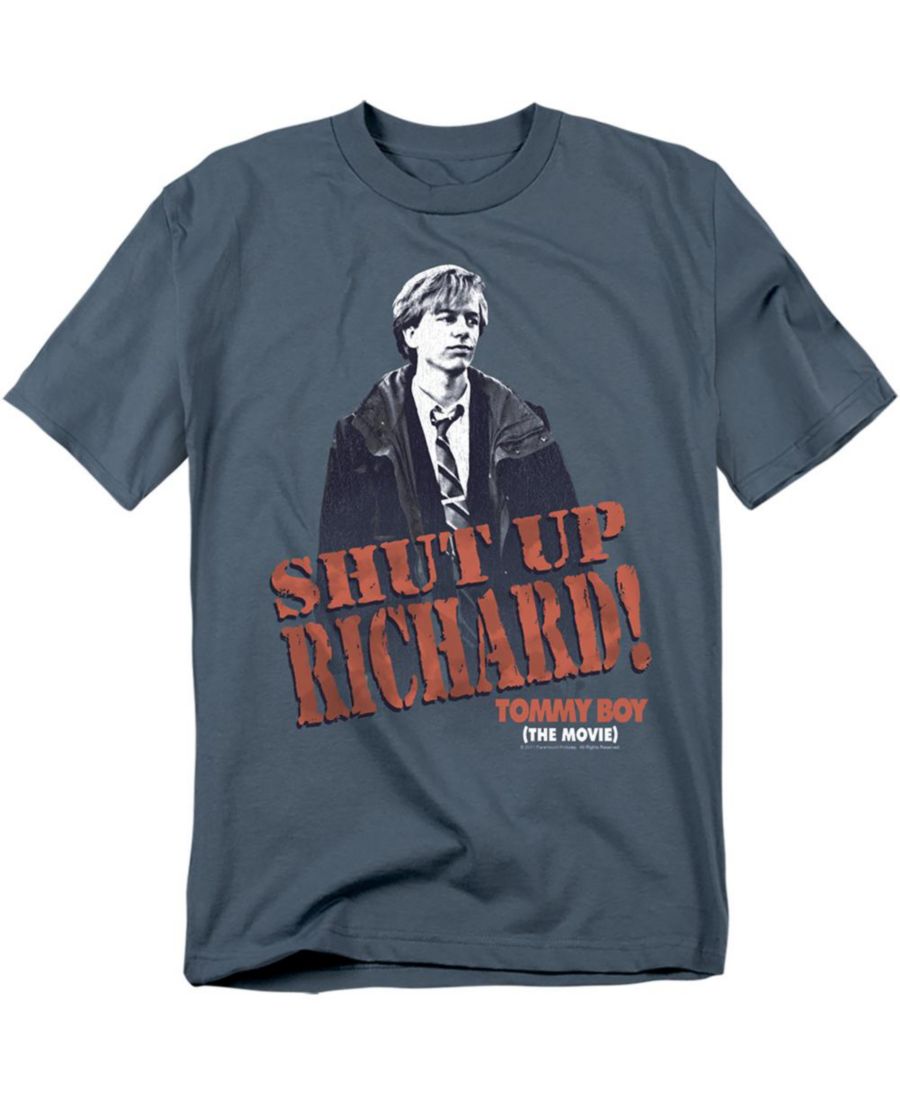 

Мужская футболка Tommy Boy Shut Up Richard Logovision, Slate